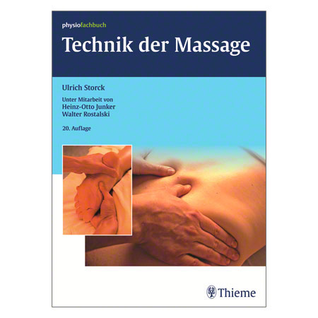 Buch Technik der Massage, 196 Seiten