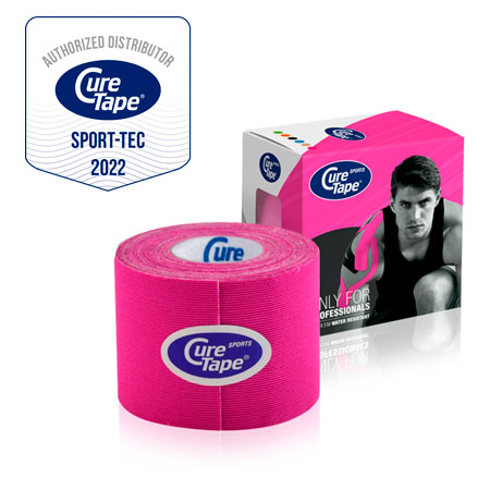 Cure Tape Sports, 5 m x 5 cm, wasserfest, pink