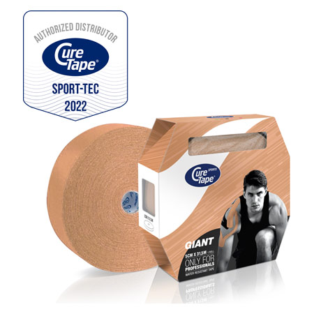 CureTape Giant Sports, 31,5m x 5cm, wasserfest, beige