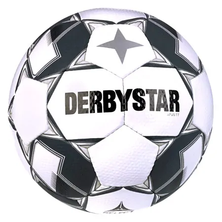 Derbystar Fußball Apus TT v23, Größe 5, weiss/schwarz