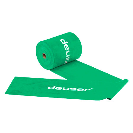 Deuser Physio Band, 25 m x 15 cm, leicht, grün