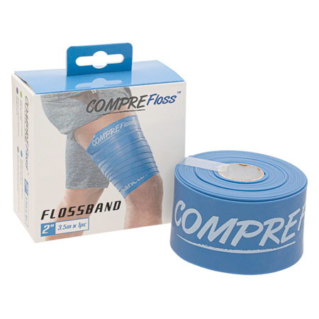 Produktbild: Flossband Level 2, LxB 3.5m x 5 cm, mittel, blau
