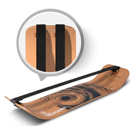 GIBBON Giboard-Set Active Black, Doppelte Slackline