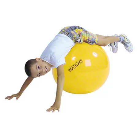 GYMNIC Gymnastikball,  45 cm, gelb
