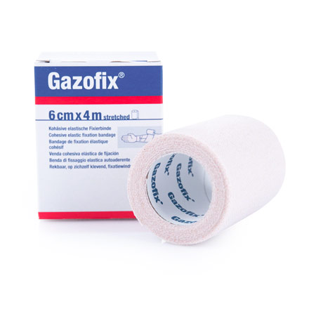Gazofix, 4 m x 6 cm, neutral, 10 Stück