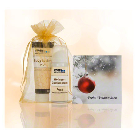 Geschenke-Set Exklusiv, Wellness Duschschaum + Body Lotion