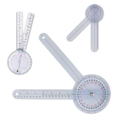 Goniometer Winkelmesser-Set, 3-tlg.