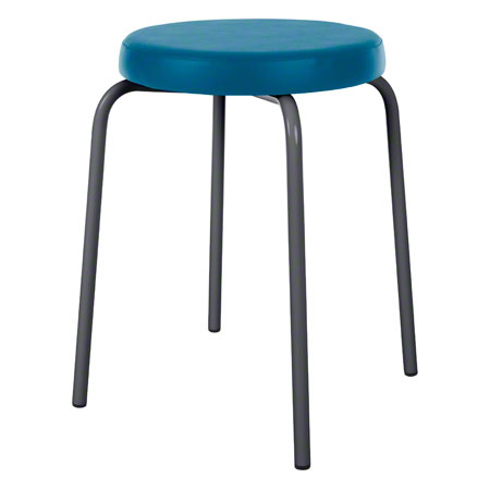 Gymnastikhocker Standard mit Komfort-Polster,  38 cm, Gestellfarbe anthrazit