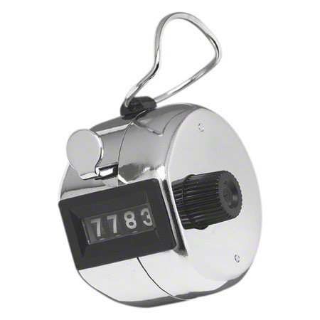 Handzhler Tally Counter aus Metall