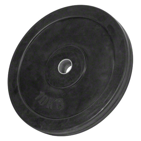 Hantelscheibe mit Gummiüberzug, Bohrung ø 3 cm, 10 kg, Stück