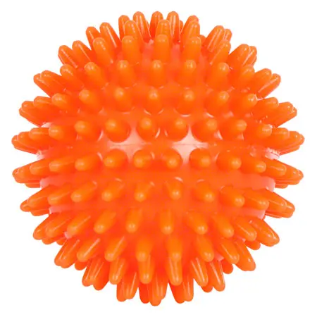 Igel-Ball,  6 cm, orange, mittel