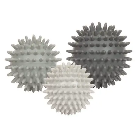 Igel-Ball hart, 3er Set: je 1x  6 cm,  7 cm,  8 cm
