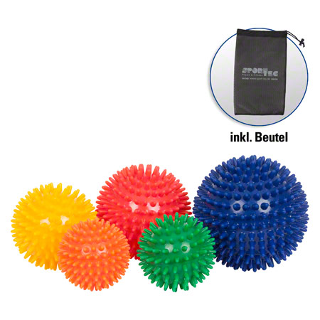 Igel-Ball mittel, 5er Set, inkl. Aufbewahrungsbeutel