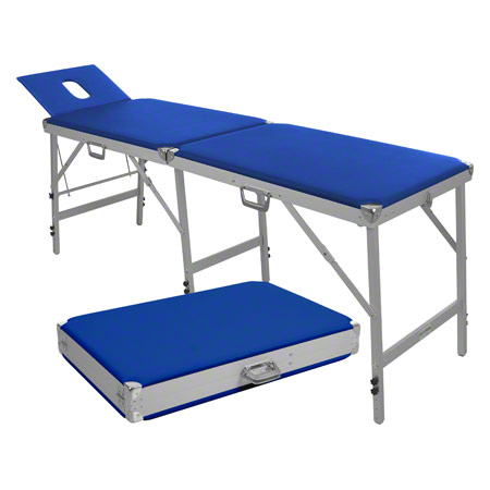 Koffermassagebank Karat inkl. Klapp-Kopfteil, LxBxH 170/205x60x70-79 cm