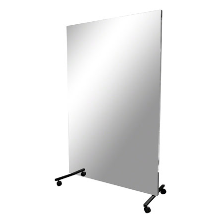 Leichtspiegel, BxH 100x175 cm, schwenkbar