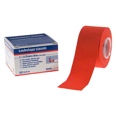 Leukotape Classic, 10 m x 3,75 cm, rot