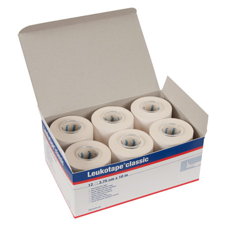 Leukotape Classic, 10 m x 3,75 cm, wei, 12 Stck