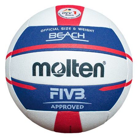 Molten Beachvolleyball Top Wettspielball V5B5000-DE, Größe 5