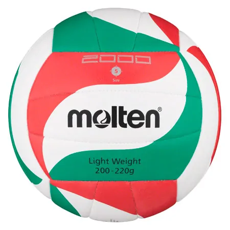 Molten Volleyball Top Leicht-Trainingsball V5M2000-L, Größe 5