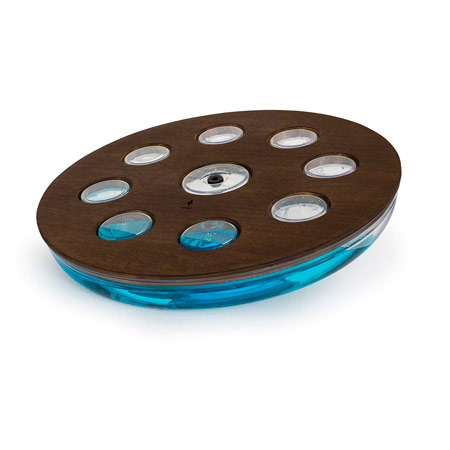 NOHRD Balancetrainer, Eau-Me Board, Nussbaum