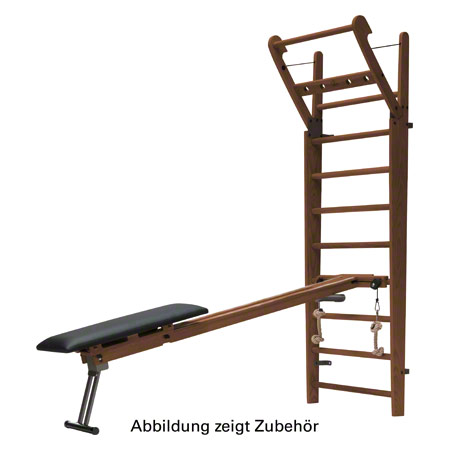 NOHrD Combi-Trainer für Sprossenwand, Nussbaum