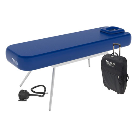 NUBIS Aufblasbare Massageliege Pro Osteo 2.0, L x B x H 190 x 65 x 58-80 cm
