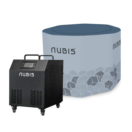 NUBIS aufblasbares Kältebecken IceBath + Kühlgerät Chiller, inkl. Pumpe und Tasche