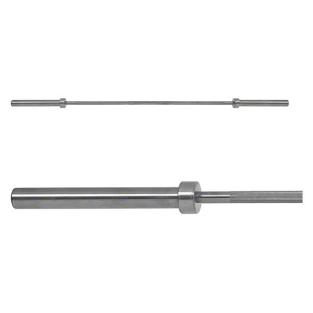 Olympia Langhantelstange Standard, 20 kg, Chrom, ø 5 cm x 220 cm