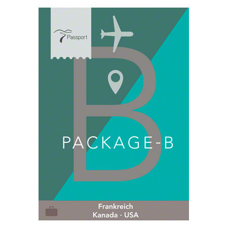 Passport Virtual Active - USB Stick, Pack B (Frankreich, Kanada, USA)