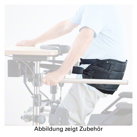Patientengurt mit Beinschlaufen und Boden für elektrisches Aufrichtsystem