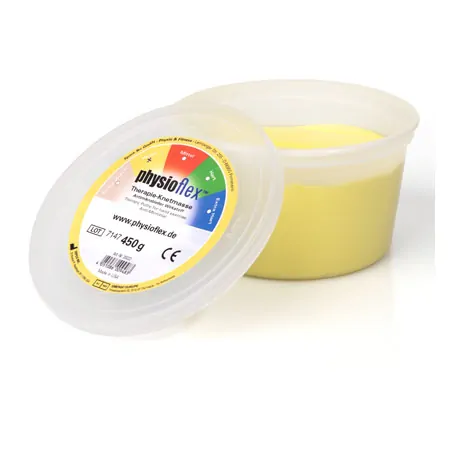 Physioflex Therapie-Knetmasse soft, 450 g, gelb