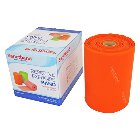 Sanctband bungsband, 46 m x 15 cm, leicht, orange