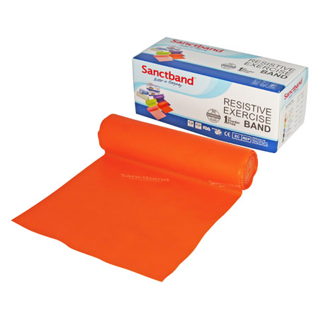 Sanctband bungsband, 5,5 m x 15 cm, leicht, orange