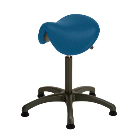 Sattelhocker mit Polster, Standard mit Gleitern