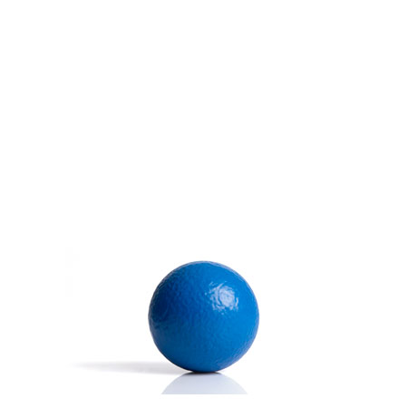 Schaumstoffball beschichtet, Ø 7 cm, blau