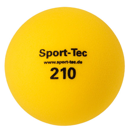Schaumstoffball unbeschichtet, Ø 21 cm, gelb