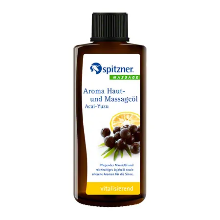 Spitzner Aroma Haut- und Massageöl Acai-Yuzu, 190 ml
