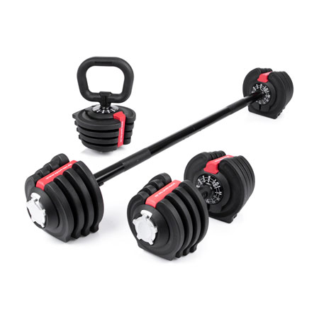 Sport-Tec 3-in-1 Multi Hantel-Set 1-19 kg