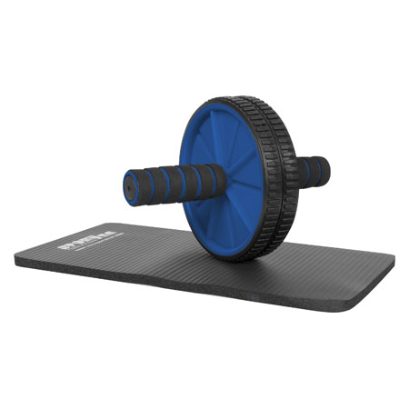 Sport-Tec Bauchtrainer Ab Wheel inkl. Kniematte