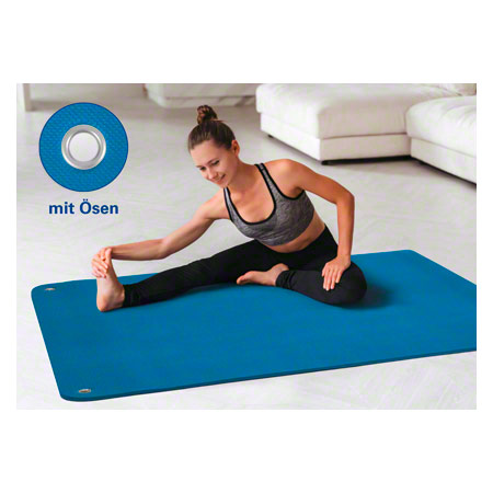 Profi Yogamatte 180x60x0,5 cm rutschfest Yoga Gymnastikmatte Pilates Sportmatte 