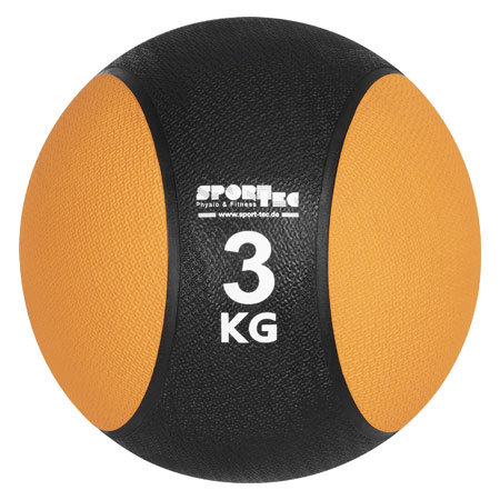 Sport-Tec Medizinball  23 cm, 3 kg, orange