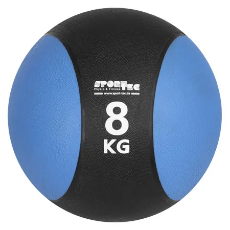 Sport-Tec Medizinball  28 cm, 8 kg, blau