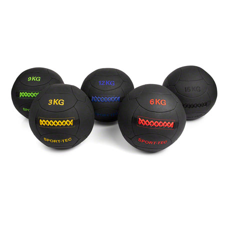 Sport-Tec Wall-Ball-Set Robusta, 3-15 kg, 5-tlg.