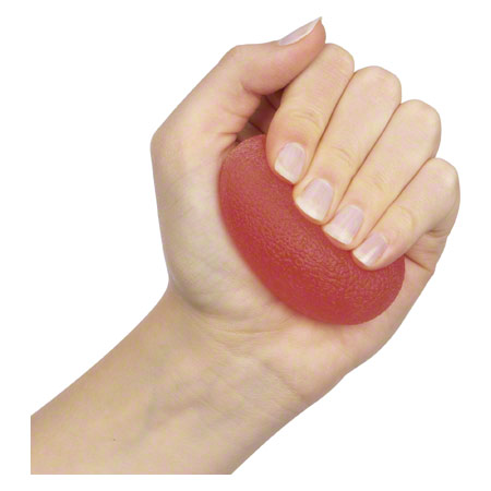 Squeeze Egg Handtrainer, weich, rot