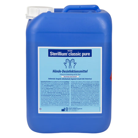 Sterillium Classic Pure, Hände-Desinfektionsmittel, 5 l