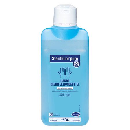 Sterillium Hndedesinfektionsmittel Pure, 500 ml