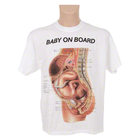 T-Shirt Baby on Board, Gr. XL
