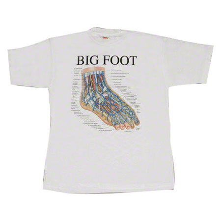 T-Shirt Fuß Größe XL