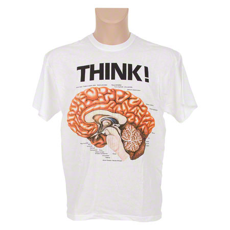 T-Shirt Gehirn, Gr. XXL