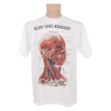 T-Shirt Kopf & Kragen, Gr. XXL